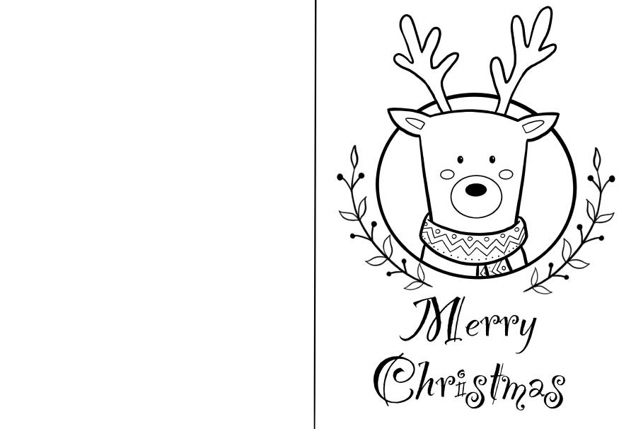 merry christmas coloring