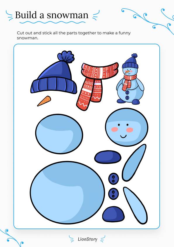 Christmas. art u0026 craft | free worksheets and printables for kids | lionstory