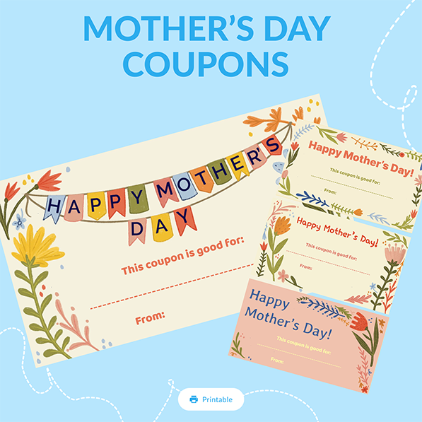 Mother’s Day coupons